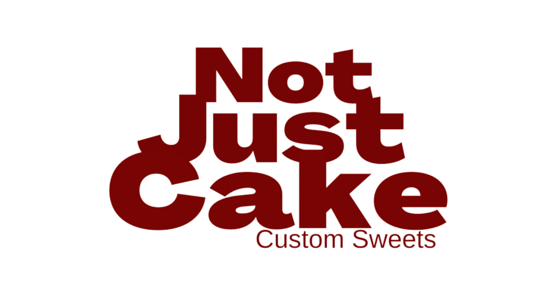 Not Just Cake Custom Sweets Logo